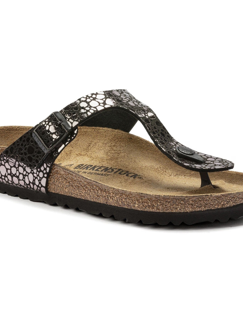 Birkenstock | Gizeh Thong Sandal | Metallic Stones Black | Size 38 / 7-7.5 - Picture 2 of 16